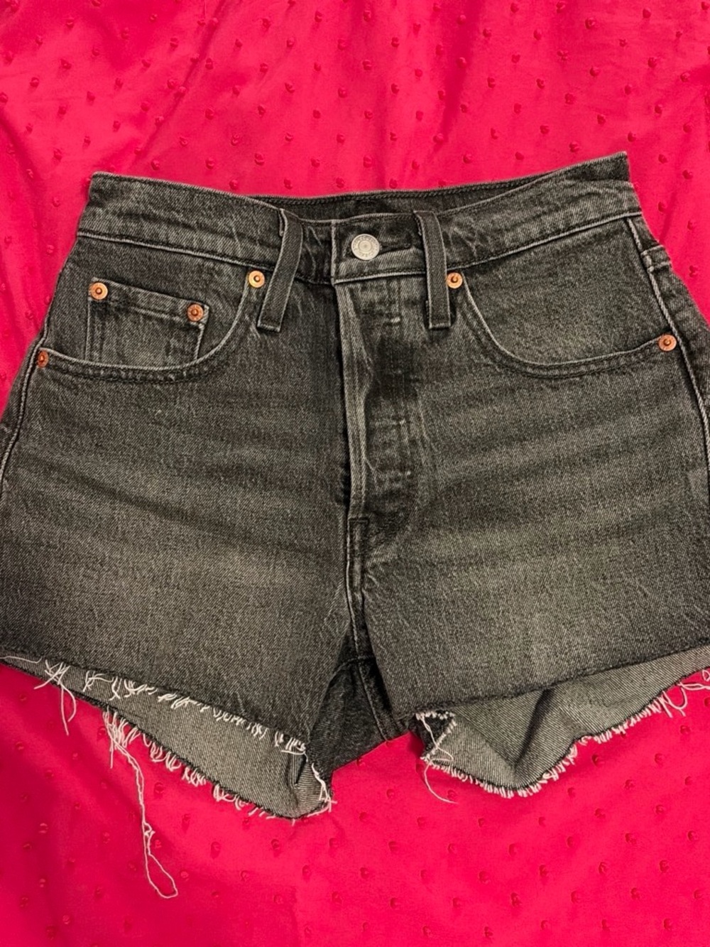 Levi’s 501 Black Jean Shorts